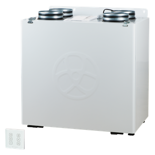 Blauberg Lüftungsanlage Komfort m WRG und EC-Motor, EC SB 550 S14
