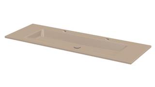 Einbau-Waschtisch BetteAqua A072 140x49,5cm, HLW2, PW, greige