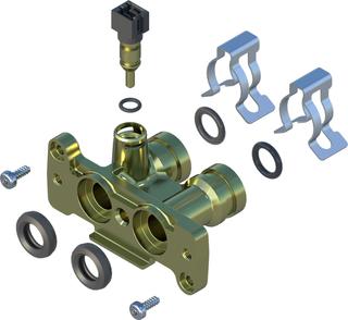 BOSCH Ersatzteil TTNR: 8737717707 Halter unten