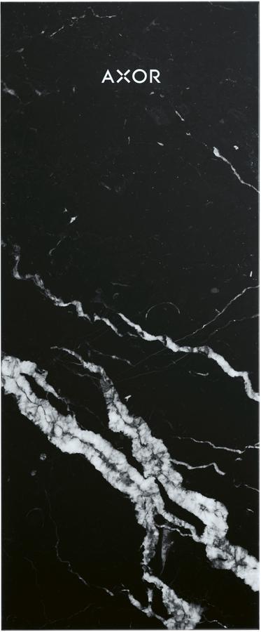 Artikelbild 1 des Artikels „hansgrohe Platte Axor MyEdition 117x82mm, Marmor Nero Marquina 117 x 82 mm“