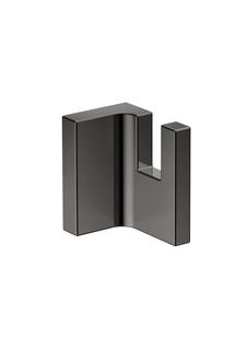 hansgrohe Handtuchh Axor Uni Rectangular Wandmontage, polished black chrome