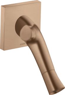hansgrohe Fertigset Axor Starck Organic UP-2-Gr-WT-Arm., Ausl 187mm, b r gol