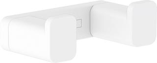 hansgrohe Doppelhaken AddStoris Wandmontage, Metall, mattweiß
