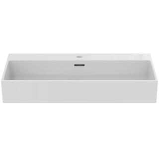 IS Waschtisch Extra 80x45x15cm, m Hahnl. und Überlauf, weiß