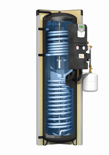 CitrinSolar Trinkwasser-Solar-System TSS 500 mit Solarstation und Regler