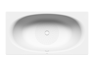 Kaldewei Badewanne ELLIPSO DUO 230 190x100cm, Loch, AS, alpinweiß matt