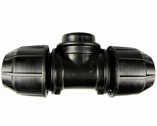 BEULCO T-Stück 99181 BlackLine Kunststoff, 1/2"x25mm, Abgang mit IG