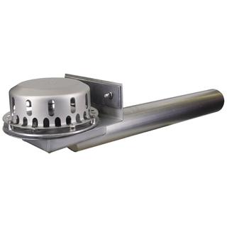 LORO Attika Abl Rainstar Serie 79 (RA) Fl 90G, f PVC-Dacha, DN 100, Hauptentw.