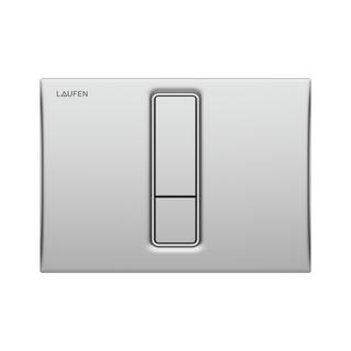 Laufen WC-Betätigungsplatte AW101 INEO 20,2 x 14,5 cm, für 2-Mengentechnik
