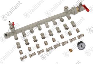 VA Verteilerrohr, Sammler 8fach Vaillant-Nr. 0020025723