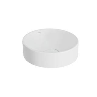 VitrA Aufsatzschale New Metropole 38x38x13cm, rd, o. ÜL.Schl., Edelweiß