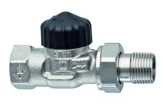 Heimeier Thermostat-Ventilunterteil DN 25, Rp 1xR 1, DG, geringer Widerstand