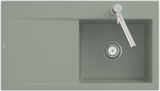 V&B Spüle Subway Style 50 R, m Abl., Hand., m gre. Ceramic-Plus