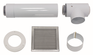 Vaillant Basis-Anschluss-Set d 80/125mm, für getrennte Luftzufuhr, PP