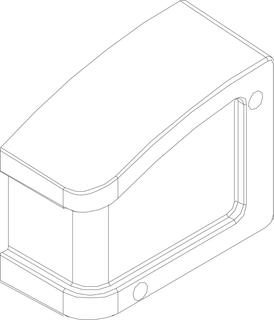 BOSCH Ersatzteil TTNR: 7735600201 Abdeckung rechts