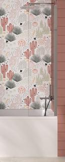 Kinedo GEMINI Wannenaufsatz 40X148CM Feststehend Spritzschutz Chrom Klarglas