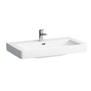 Laufen Aufsatz-Waschtisch PRO S 85x46,5cm, Wd., m ÜL, 3 HL, we. LCC act