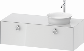 Duravit WT-Unterschrank White Tulip 130x55cm, B R, w g, E mi/o Beleuchtung