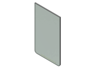 BOSCH Ersatzteil TTNR: 8738209427 Vorderwand Bo unten weiss (Glas)