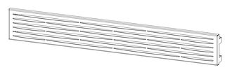 Daikin Designblende 1A, ES (mattiert), f Design-Standkonsole