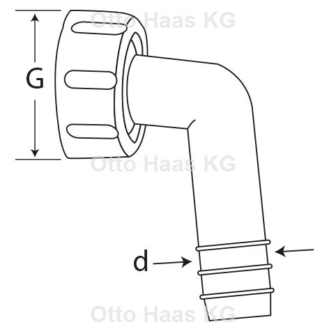 Artikelbild 2 des Artikels „HAAS Winkelverschraubung 1/2