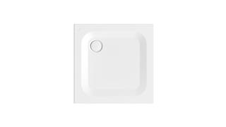 Duschwanne BetteUltra 1589 85x85x2,5cm, Mini-Wannenträger, weiß
