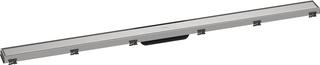 hansgrohe RainDrain Match Duschrinne 1200mm, Edelstahl gebürstet, Fertigset