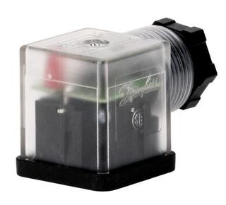 Danfoss Ersatzteil, 042N Coil Type B 018F, 018Z Spule Typ B, Kabelstecker 24V