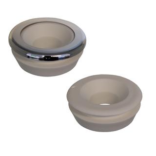 KÖRO Euro-WC-Verbinder 62S, 55mm, weiß, 28-32mm, ohne Rosette