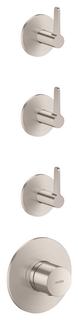 hansgrohe Fertigmontageset Axor One UP-Therm., 3 Verbr., m Hebel, ES Finish