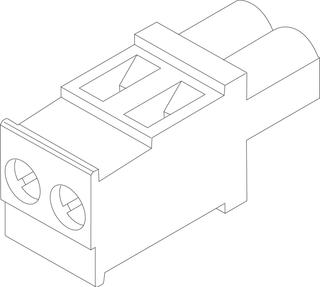BOSCH Ersatzteil TTNR: 8718598879 Anschlussklemme2-pol.EV tomatenrot everp
