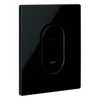 GROHE Abdeckplatte Arena Cosmopolitan senkrechte Montage, glossy black
