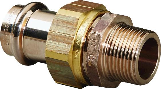 Artikelbild 2 des Artikels „Viega Verschraubung Seapress 0365.5 in 15mm x NPT1/2 CuNiFe “