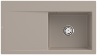 V&B Spüle Subway Style 50 re, m Abl.garn, Hand., Alm. CeramicPlus
