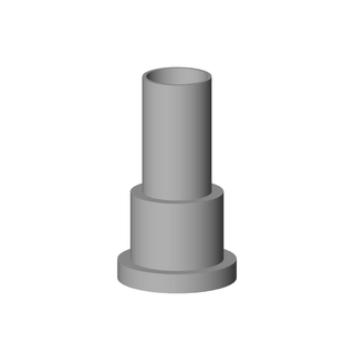 DO Haube ERSATZTEILE 092102059 D 60 x 105 mm Schwarz matt