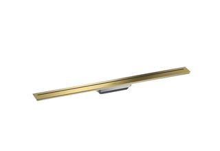hansgrohe Duschrinne AXOR Drain 900mm, Fertigset, frei i Raum, p gol opt