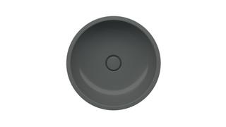 Einbau-Waschtisch BetteBalance A247 43,5x43,5x12,3cm, smoke