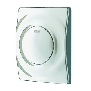 GROHE Abdeckplatte Surf manuelle Auslösung für Urinal, mattchrom