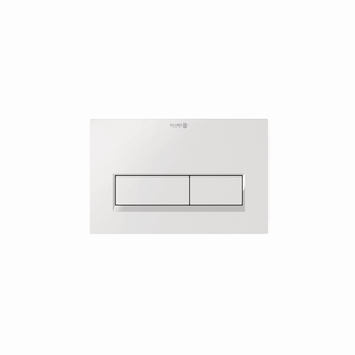 Kludi UNIFIX Betätigungsplatte B 24,4xH 16xT 0,9cm, weiß