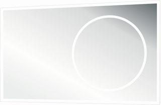 AS Adagio LED-Leuchtspiegel Breite 60 x Höhe 60 cm