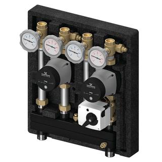 Flamco Pumpengruppe Meiflow Combi 2 MC m Wilo Yon. PARA RS 15/6, 2 Stellmotoren