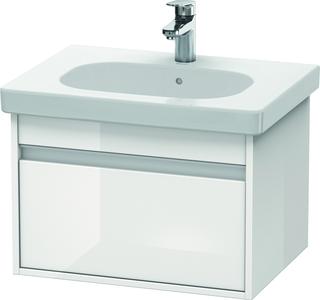 Duravit Waschtisch-Unterschrank Ketho 60x45,5cm, we hgl, 1 Auszug, wandhängend
