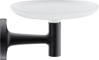 Duravit Seifenschale Starck T 14x11,9cm, Wandmont., Gl. we m, sw matt