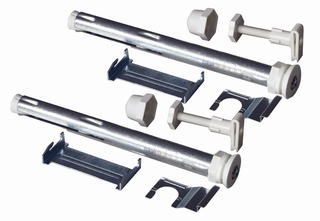 Purmo Bohrkonsolenset 200mm, bis BL 1600mm, 2-er Set