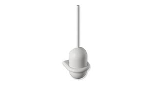 HEWI Toilettenbürstengarnitur 477 141x470x140mm, Wandmont., m, lichtgrau