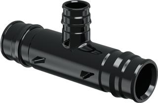 Uponor T-Stück Q&E 63x40x63mm, ohne Sicherungsring, PPSU