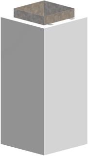 ATEC Schachtelement L90 PolyCase 600mm, 280x280mm