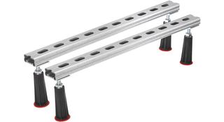 ASW Badewannenfüße L 530mm/Stellfüße M 10x85mm, Uni, St. vz