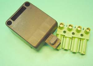 RE ANSCHLUßSTECKER/NETZ SCHWARZ, 3-POLIG 0287420
