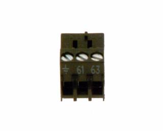 BOSCH Ersatzteil TTNR: 54912645 Anschlussklemme 3-polig braun HP 2